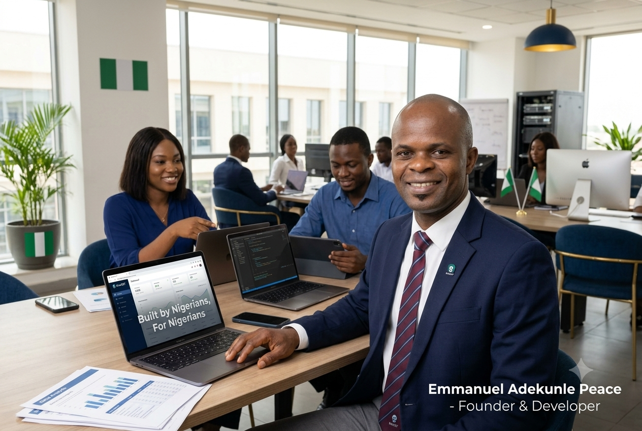 SkulCBT founder Emmanuel Adekunle Peace - Nigerian education technology innovator